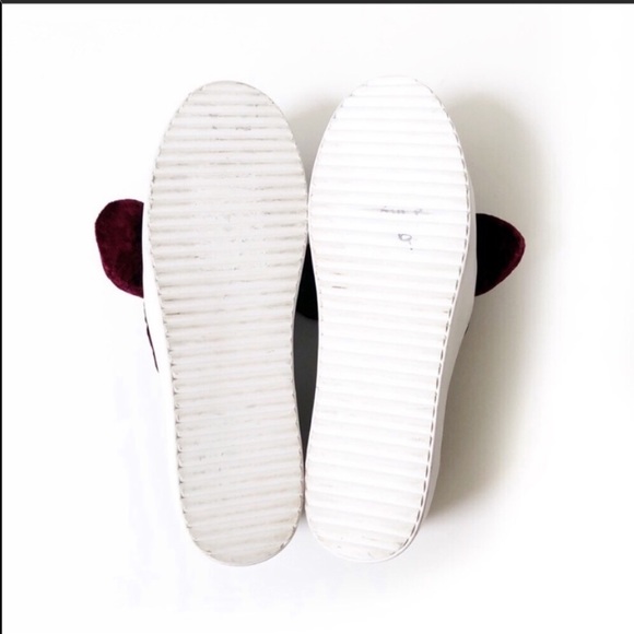 Rebecca Minkoff Stacey Velvet Slip Ons Sneakers - Picture 7 of 7